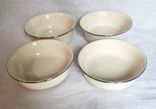 Lenox Solitaire 5 3/8" Fruit Dessert Sauce Bowls Set of Four Mint