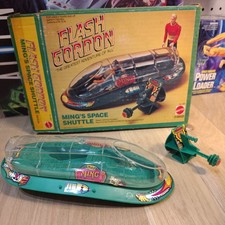 1979 Vintage Mattel Flash Gordon Emperor Ming's Space Shuttle Complete Boxed