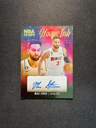 2023-24 Panini Hoops Ink Auto Max Strus #HI-STR Miami Heat ZK77
