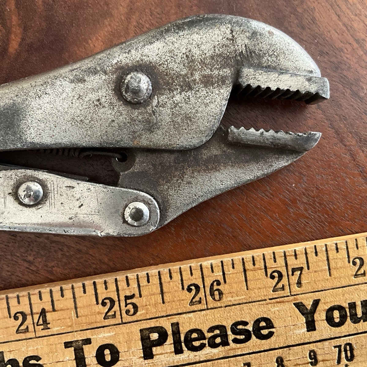 Vintage Proto Tools 291 Chrome Locking Adjustable Pliers