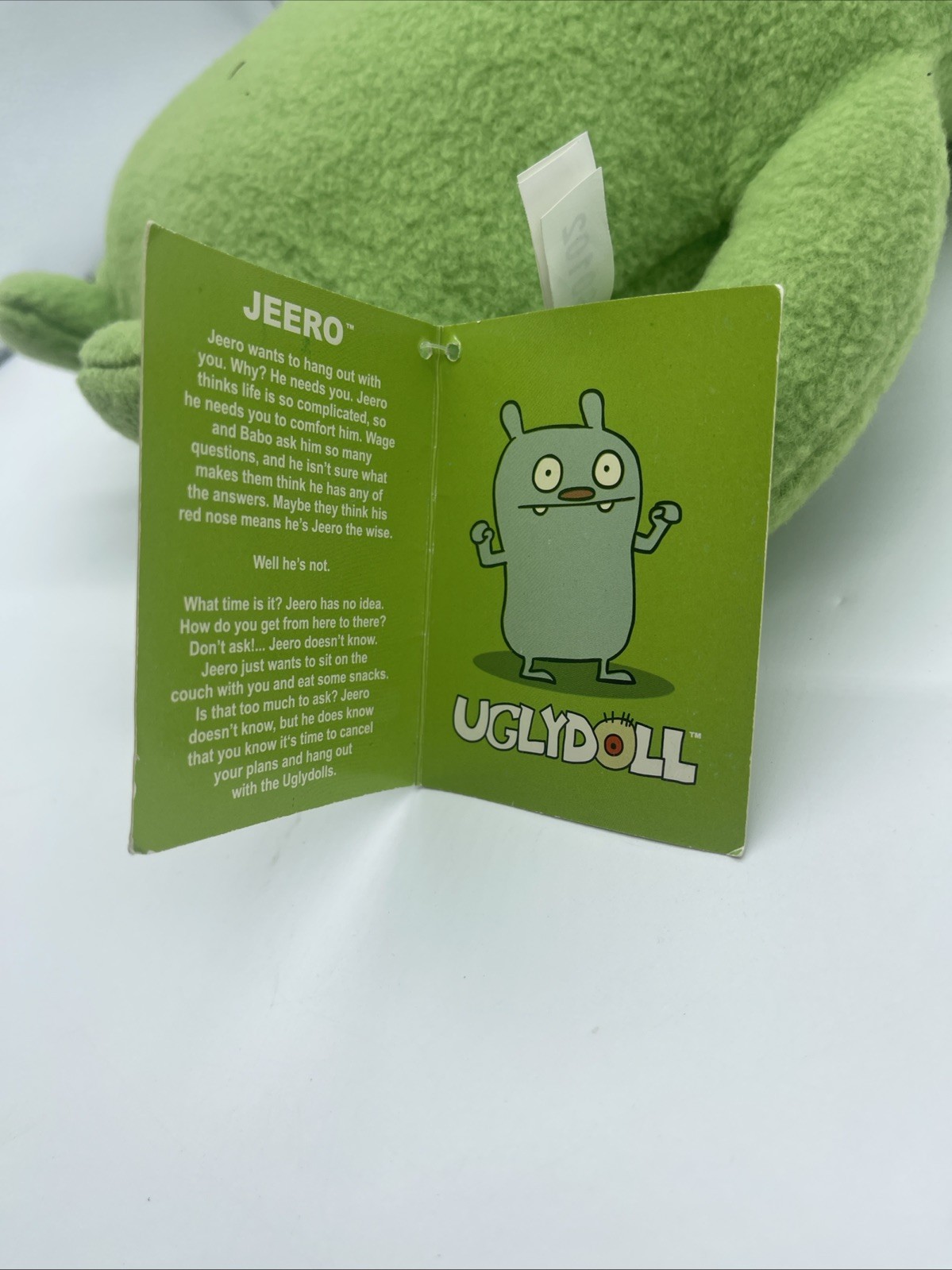 Uglydoll Jeero Plush 2002 Pretty Ugly LLC Original w/ Tag Vintage Collectible