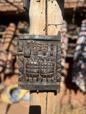 Porte dogon africane intagliate a mano porta granaio etnico decorazione vintage Tuareg Sahara
