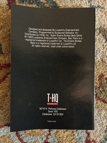 Super Star Wars: Empire Strikes Back (NES 1994) - Cartucho y manual excelente