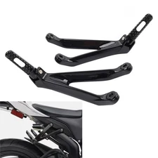Rear Passenger Footrests Footpeg Pegs Bracket For Honda CBR1000RR 2008-2016
