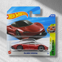 Hot Wheels Mclaren Speedtail 209/250 Hw Exotics 5/5 Mattel Auto Rot Neu & Ovp