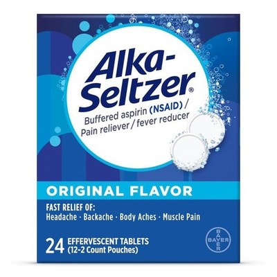 ALKA-SELTZER ORIGINAL TABLET 24CT