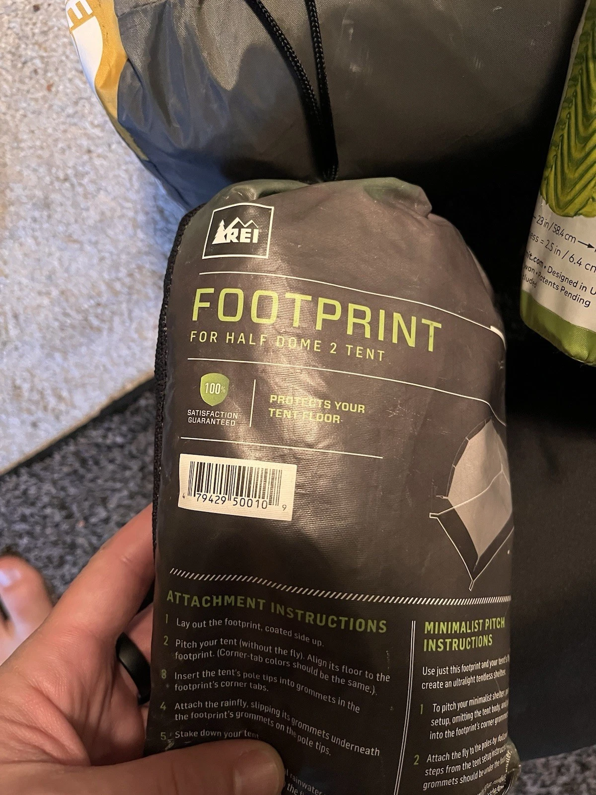 REI Half Dome 2 Plus Tent Foot Print ( Foot Print Only)