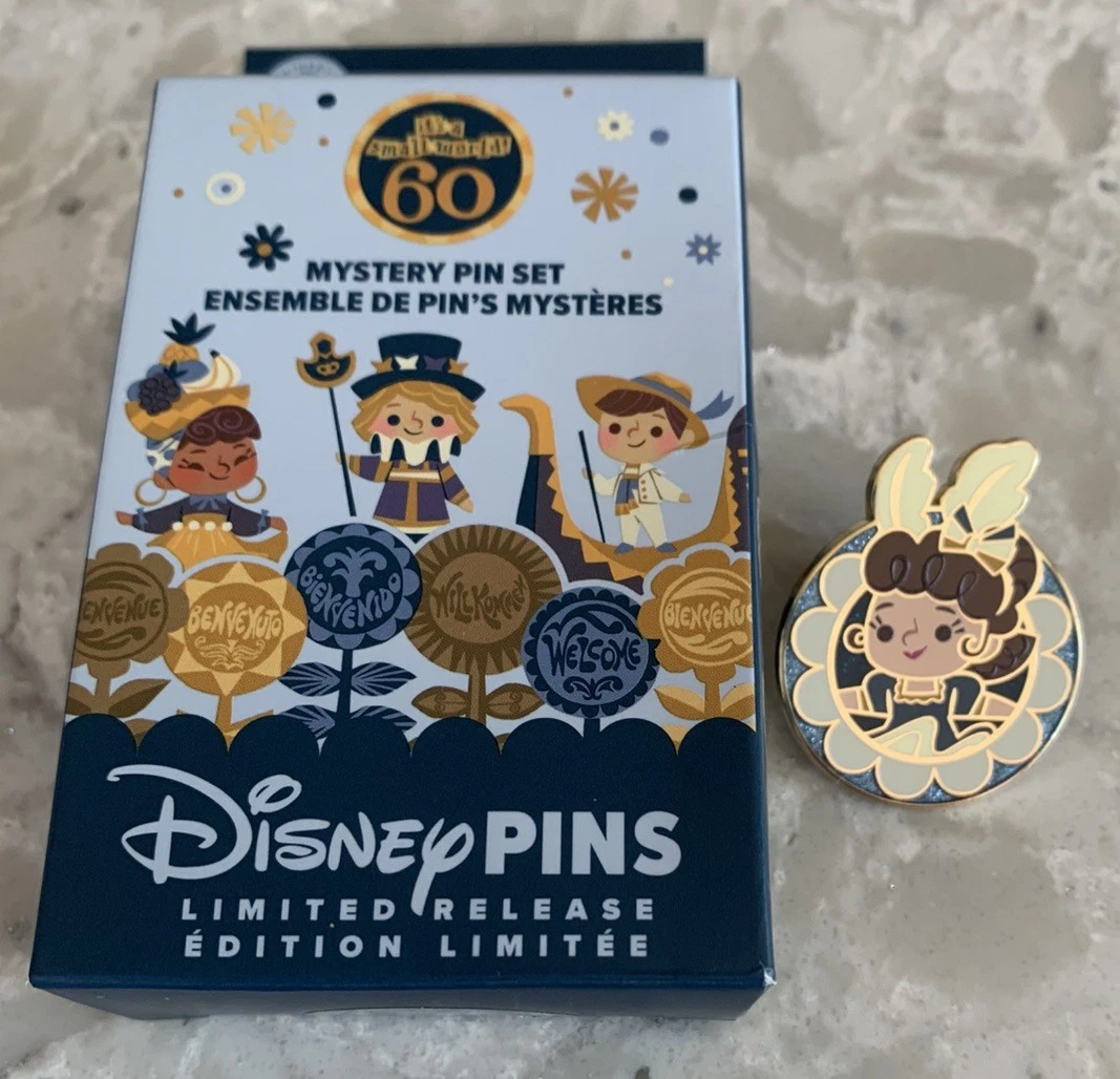 2026 Disney Parks It's A Small World 60th Anniversary Mystery Pin - French Girl