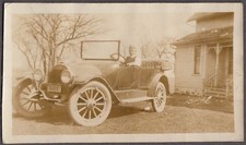 Man Driving Buick Touring Car Wisconsin Plate 76459 1918 Vernacular Snapshot Man Driving Buick Touring Car Wisconsin Plate 76459 1918 Vernacular Snapshot