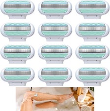 16 PCS Replacement Razor Blades Compatible with Gillette Venus, Extra Smooth Wo 0.81 per razor