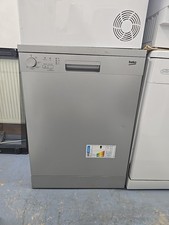 Image of BEKO DFN05320S Full-size Dishwasher - Silver