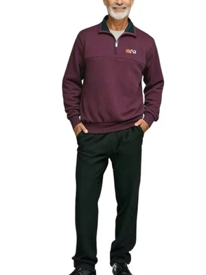 Herbold Sportswear 1/2 Zip Sweatanzug Freizeitanzug Trainingsanzug wärmend