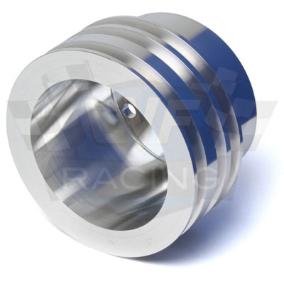 Small Block Ford V-Belt Pulley Kit 289 302 351W - Early SBF Water Pumps, 3 Bolt - Foto 8