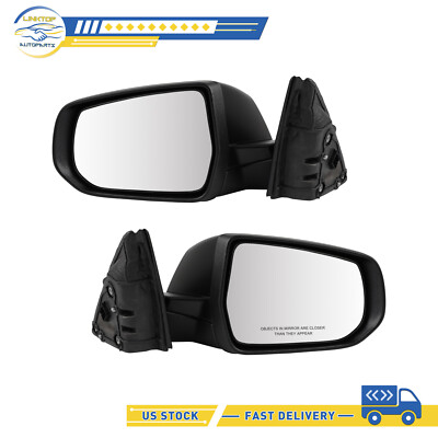 Driver & Passenger Side Door Mirror Heated For 2016-2022 Chevrolet Malibu 7 Pin