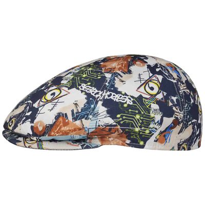 ALFONSO DESTE Graphics Flatcap Schirmmütze Schiebermütze Mützen
