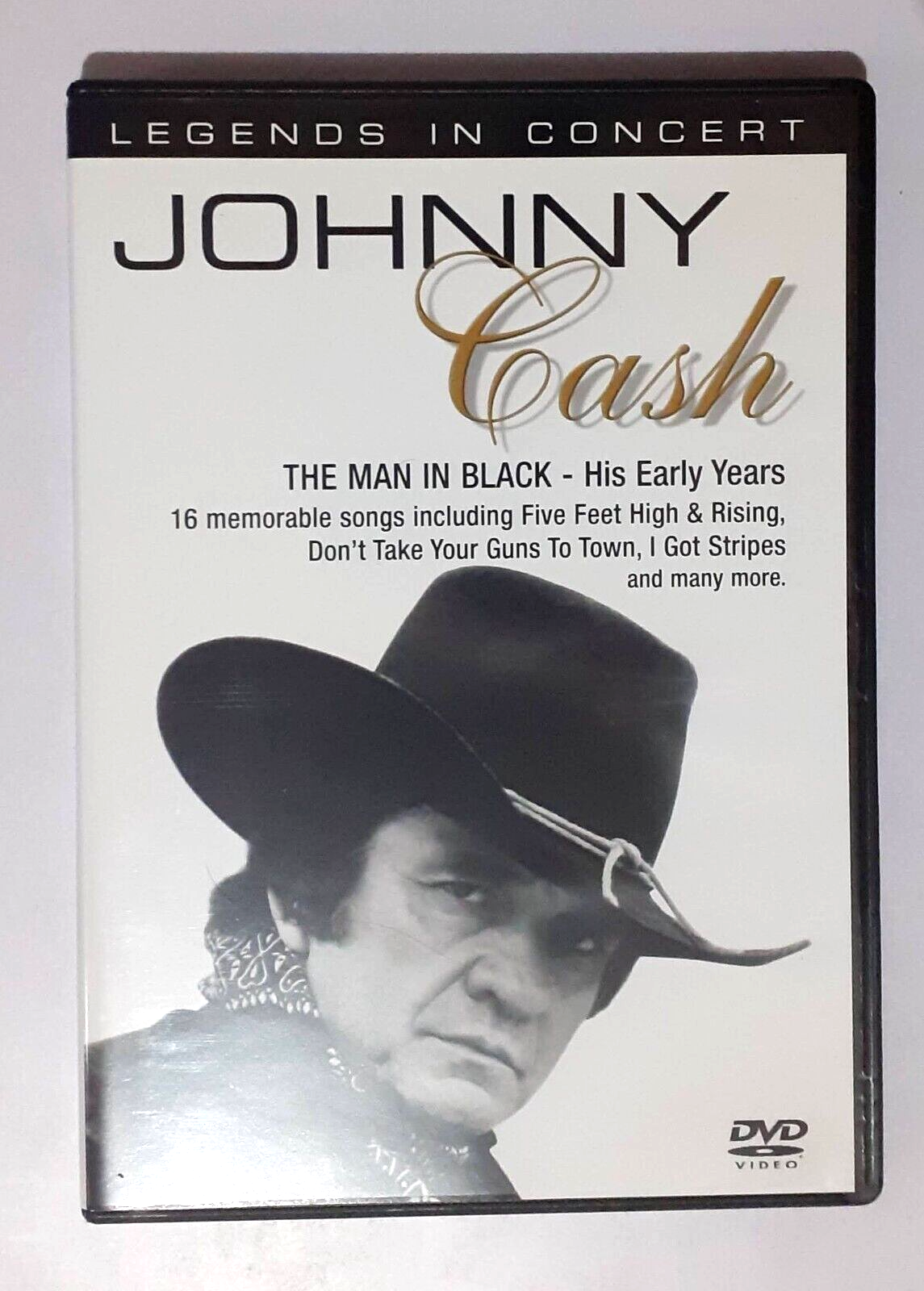 Johnny Cash - Man In Black DVD Legends in Concert