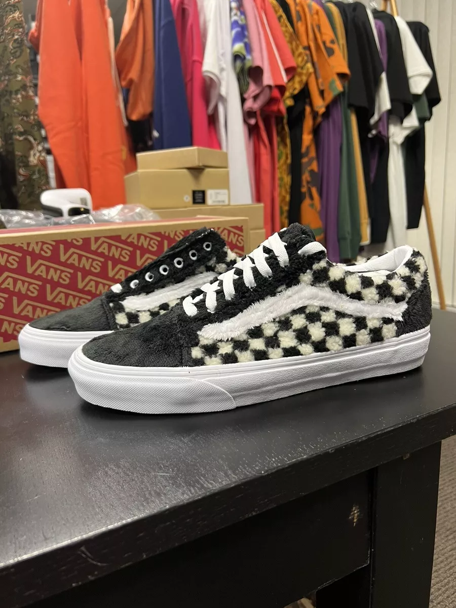 Sherpa checkerboard vans discount