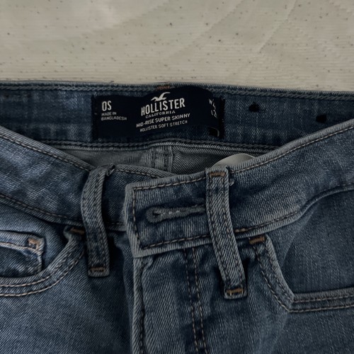 Women's Hollister Jeans Size 0 S Skinny - Picture 2 of 3
