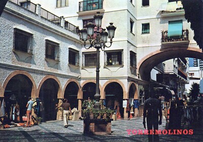 SPANIEN POSTKARTE Torremolinos Plaza Costa del Sol Occidental Málaga Andalusien