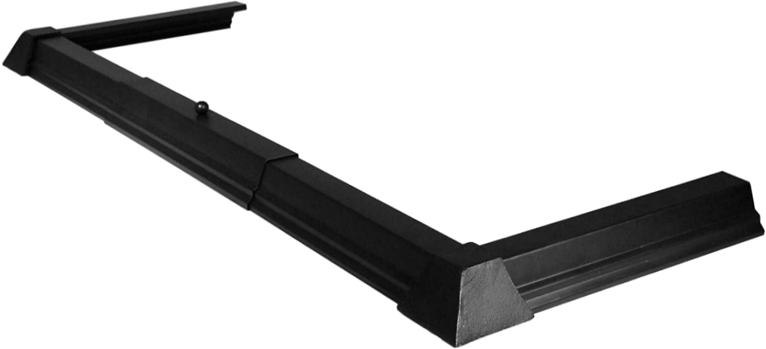Plain Base Fire Fender Hearth 3pc 48 to 60'' Black 5060148001067 eBay