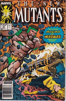 US-The New Mutants ab # 74 - 82 - STAN LEE - MARVEL COMICS 1989 - TOP