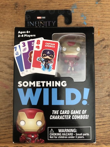 Funko Family Card Games - Something Wild! -MARVEL'S THE INFINITY SAGA (Iron Man)