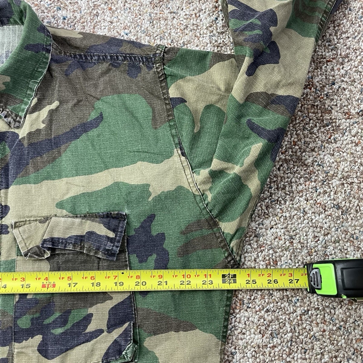 U.S. Military Camo Woodlands Field Jacket Stock 8415-01-184 U.S. Military Camo Woodlands Field Jacket Stock 8415-01-184