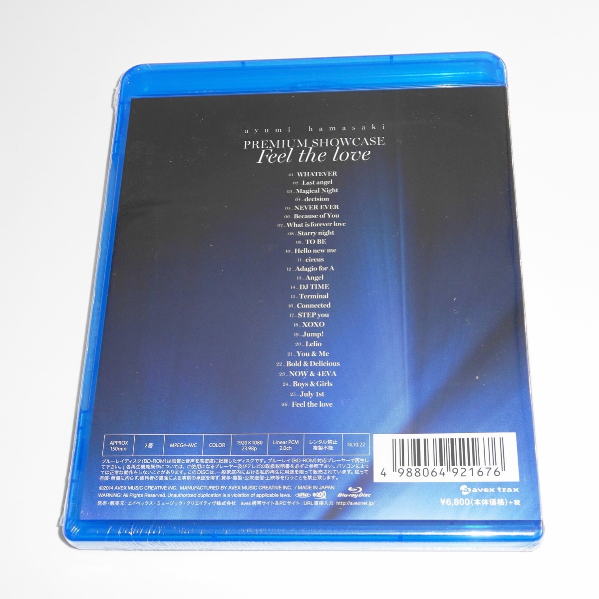 浜崎あゆみ　PREMIUM SHOWCASE　Blu-ray Amazon.co.jp: ayumi hamasaki PREMIUM SHOWCASE ~Feel the love~ (Blu