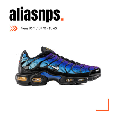 Nike Air Max Plus TN 25th Anniversary Floral Greedy Fireberry Sneaker Sz 11 NEW