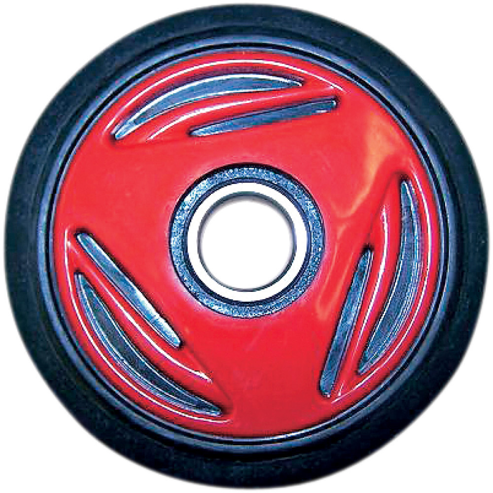 Parts Unlimited Idler Wheel w/Bearing 6205-2RS - Red - Group 10