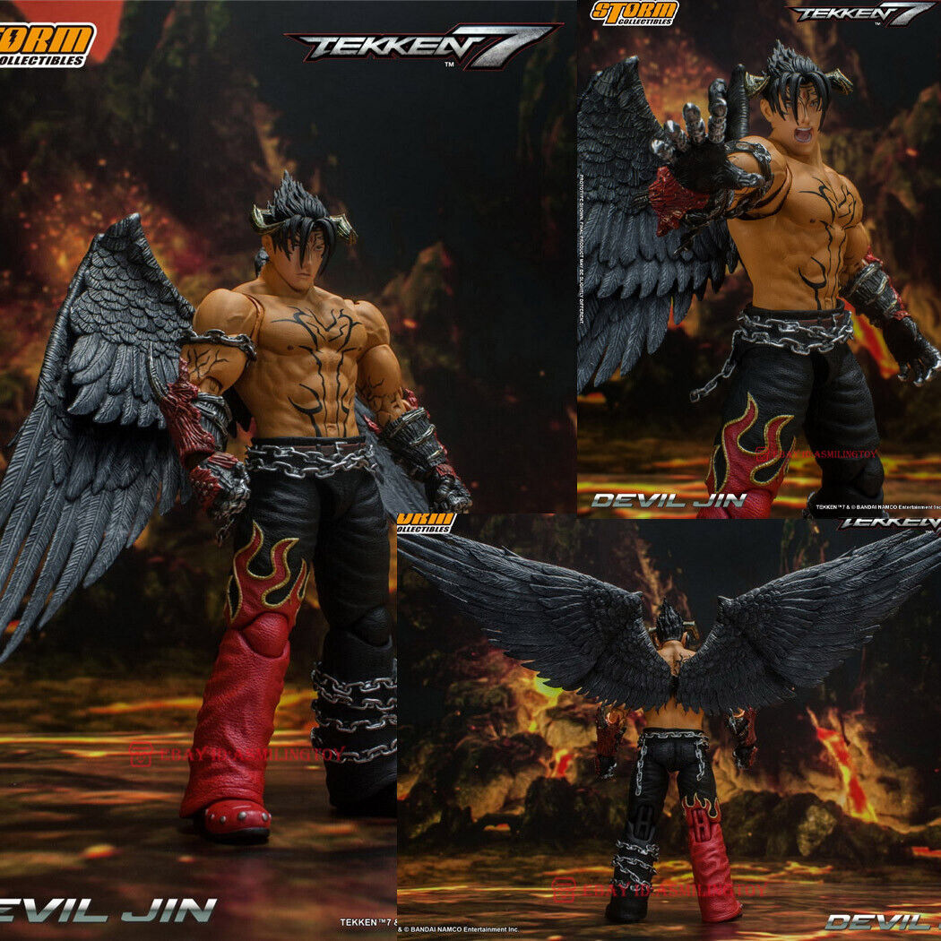 Masculino Soldado Diabo Jin Tekken 7, Montado Collectible Boxed Model,  Original Storm Brinquedos, Presentes, Em Stock, BNTK05, 1:12, Em Stock -  AliExpress