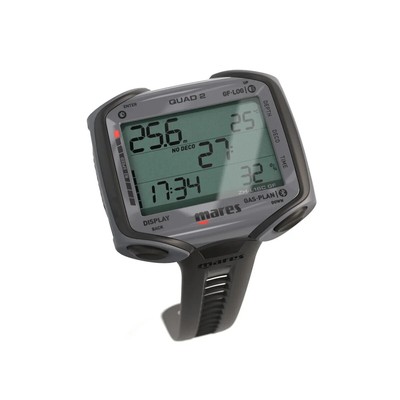Mares QUAD 2 Wrist Dive Computer - ALL COLORS - Large Screen 414152