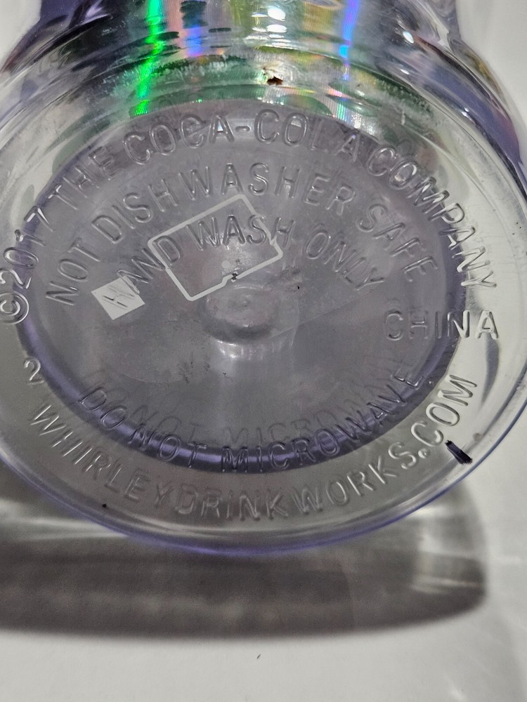 Coca Cola Plastic Tumbler with Slide-Tab from Royal Caribbean 2017