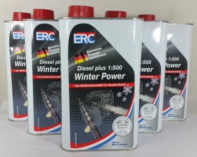 ERC Diesel Plus Winter  Winterpower 6x1L 1:500 Winter zusatz Kälteschutz
