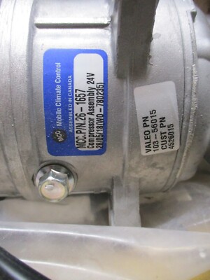 VALEO KOMPRESOR KLIMATYZACJI 699380 - Kompresor, Klimatyzacja Do