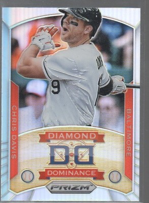 CHRIS DAVIS 2014 PANINI PRIZM DIAMOND DOMINANCE PRIZMS PARALLEL
