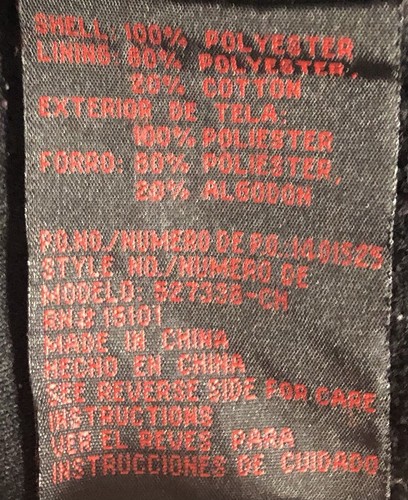 Weather Tamer Jacket ~ Women’s Size M ~ Black ~Pocket ~ Lined ~ Coat ~ Button Up - Picture 5 of 7