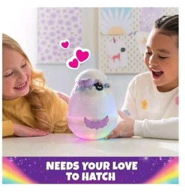 HatchimalsAlive Mystery 6.5-inch PuppadeePet with Mist Lights Sound Styles Vary