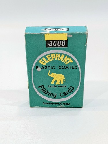 Rare Elephant Brand 3008 Playing Cards - 第 1/5 張圖片