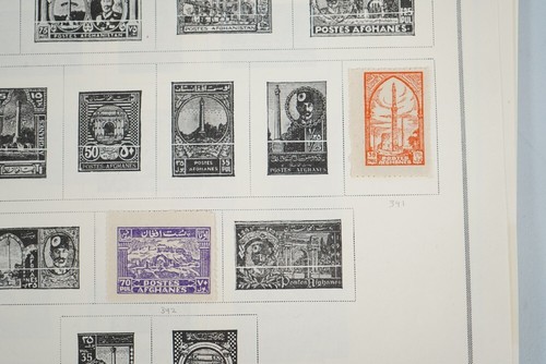 AFGHANISTAN 1910–1960s COLLECTION OF 425+ STAMPS MINT & USED ON SCOTT PAGES - Picture 6 of 24