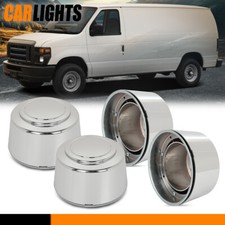 Fit For Ford Truck Van New 8 Lug 16 Inch Chrome Wheel Center Hub Caps Nut Covers