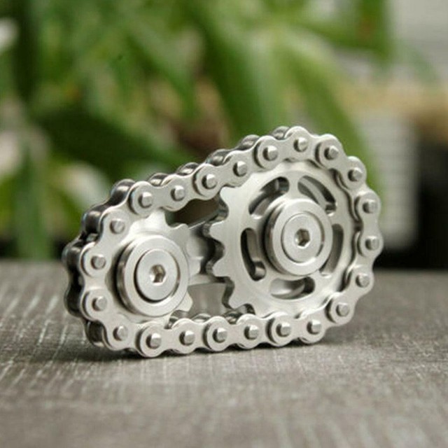 Custom Made Bike Chain Fidget Spinner eBay