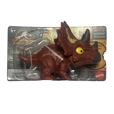 Jurassic World Snap Squad TRICERATOPS Camp Cretaceous 2021 Mattel HBX47