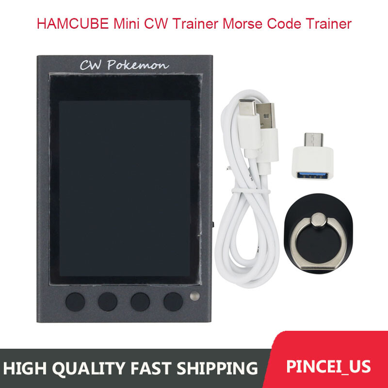 Moore Mini Trainer CW Con Display – Esercitatore Per Codice Morse, Radio A Onde Corte, Chiave Telegrafica (colore Rosso)
