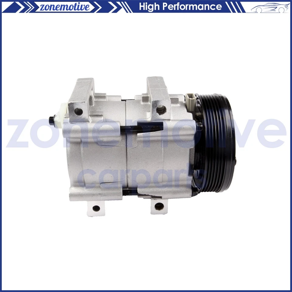 For 1994-2004 Ford Mustang 1996-1997 Ford F-250 F-350 V6 A/C AC Compressor - Image 4 of 4