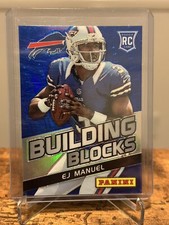 2013 Panini Prizm Building Blocks EJ Manuel RC #5 Buffalo Bills