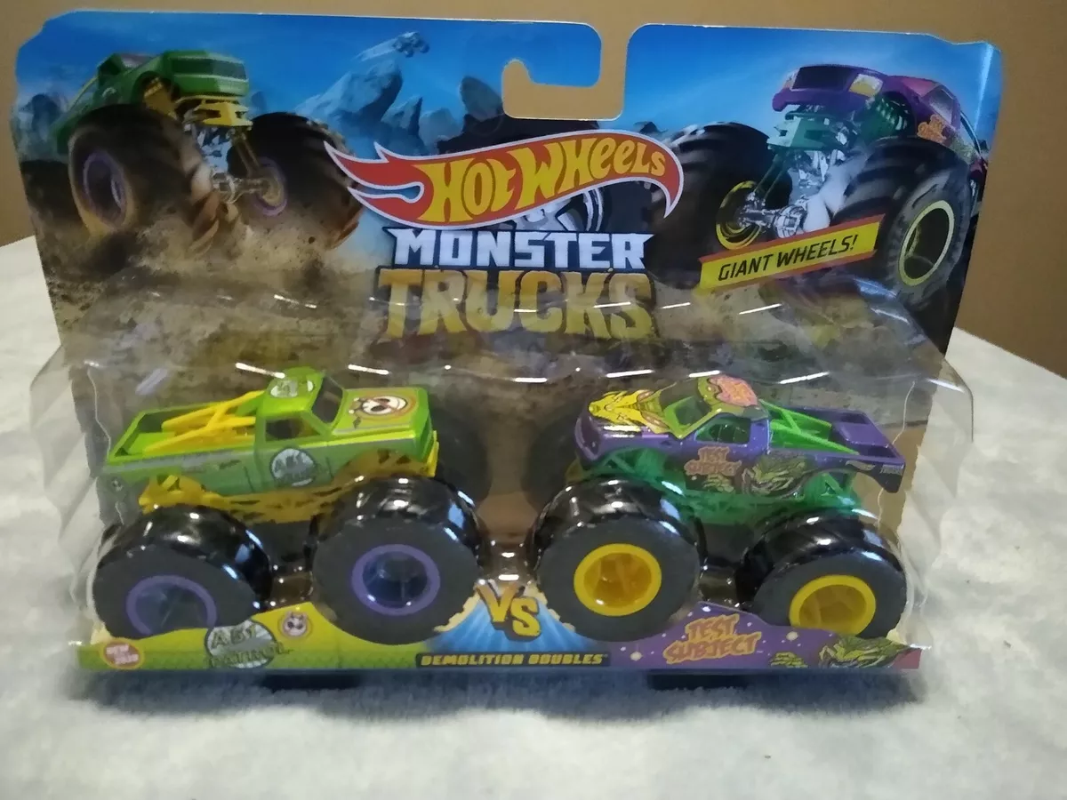 Carrinho de Brinquedo Hot Wheels  Lister - Carros Monster Truck - 1:64 -  A51 Patrol x Test Subject - Hot Wheels - Mattel - Hot Wheels