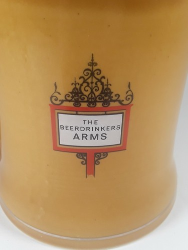 Wade Ireland "Beer Drinkers Arms" & Crest "The Same Again Please" Coffee Mug Cup - Picture 5 of 9