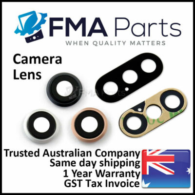 iPhone 12 6 7 8 X XS Plus 11 Pro Glass Camera Lens Rear Back Cover Replacement