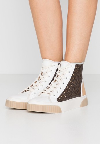 michael kors gertie studded leather sneaker